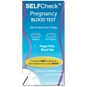 SELFCheck Pregnancy Blood Test